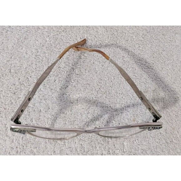 Vintage Art Craft Cateye Eyeglasses Aluminum Frames 4 - 5 Cat Eye Horn Rim main image 9